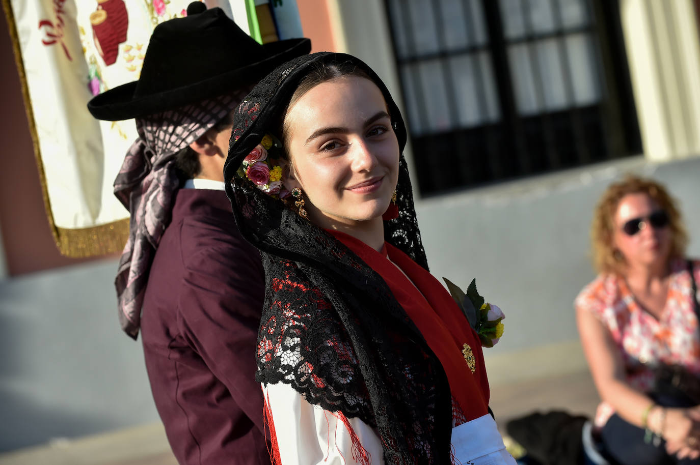Las imágenes de la ofrenda floral a la Virgen de la Fuensanta