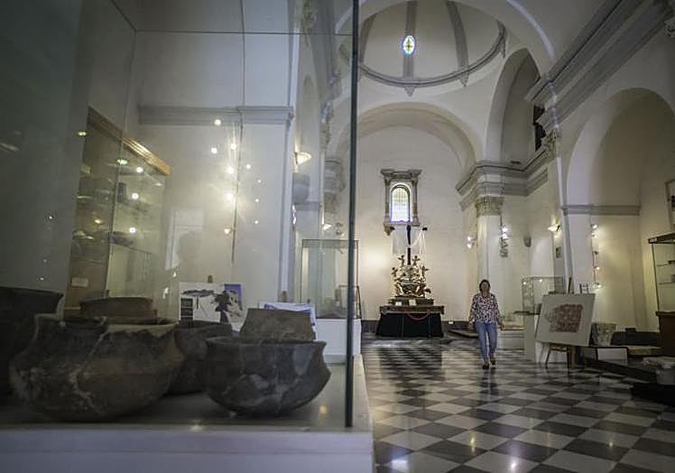 Aspecto que presentaba el interior del museo antes de ser cerrado.