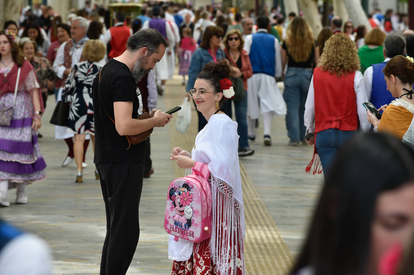 Las calles de Murcia rebosan en el Bando de la Huerta