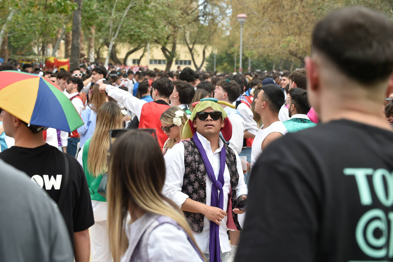 Las calles de Murcia rebosan en el Bando de la Huerta