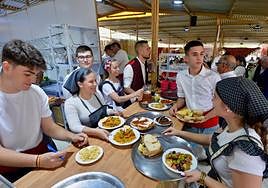 Imagen de las barracas del pasado año.