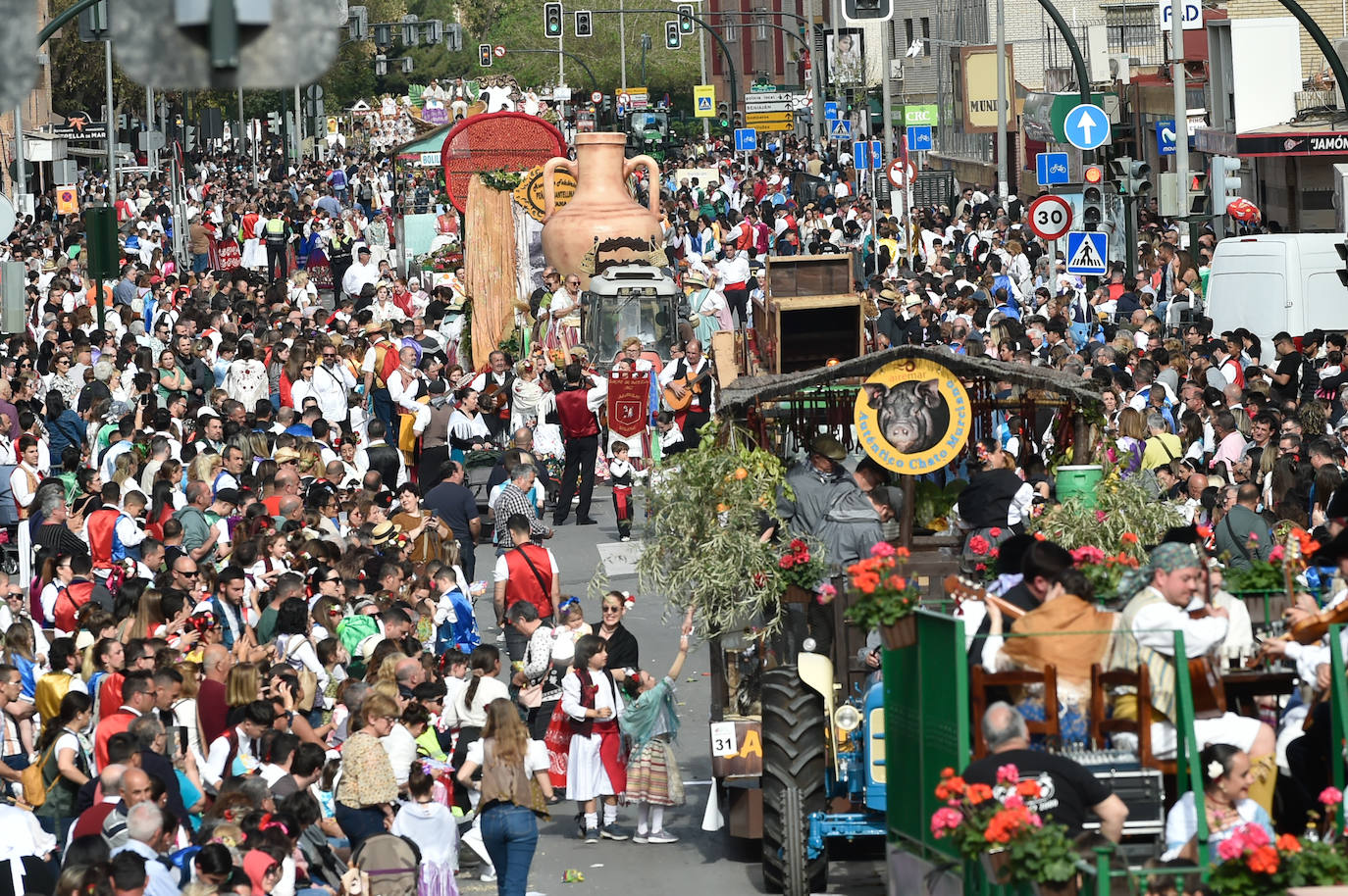 El desfile del Bando de la Huerta, en imágenes