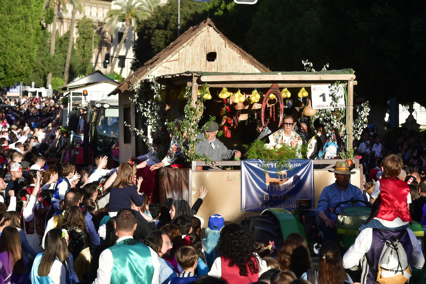 Más imágenes del desfile del Bando de la Huerta