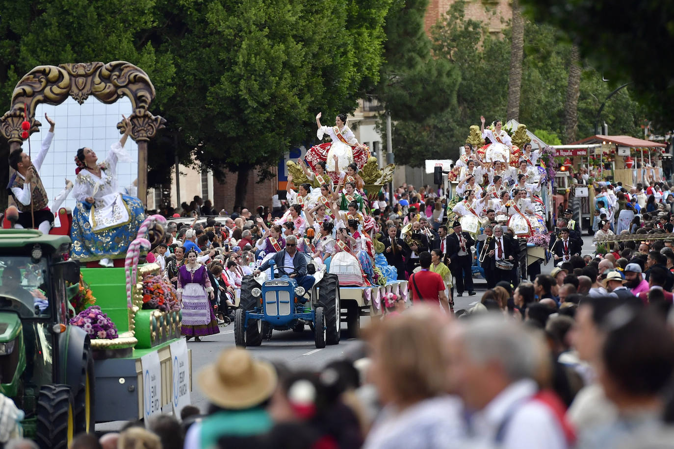 Más imágenes del desfile del Bando de la Huerta