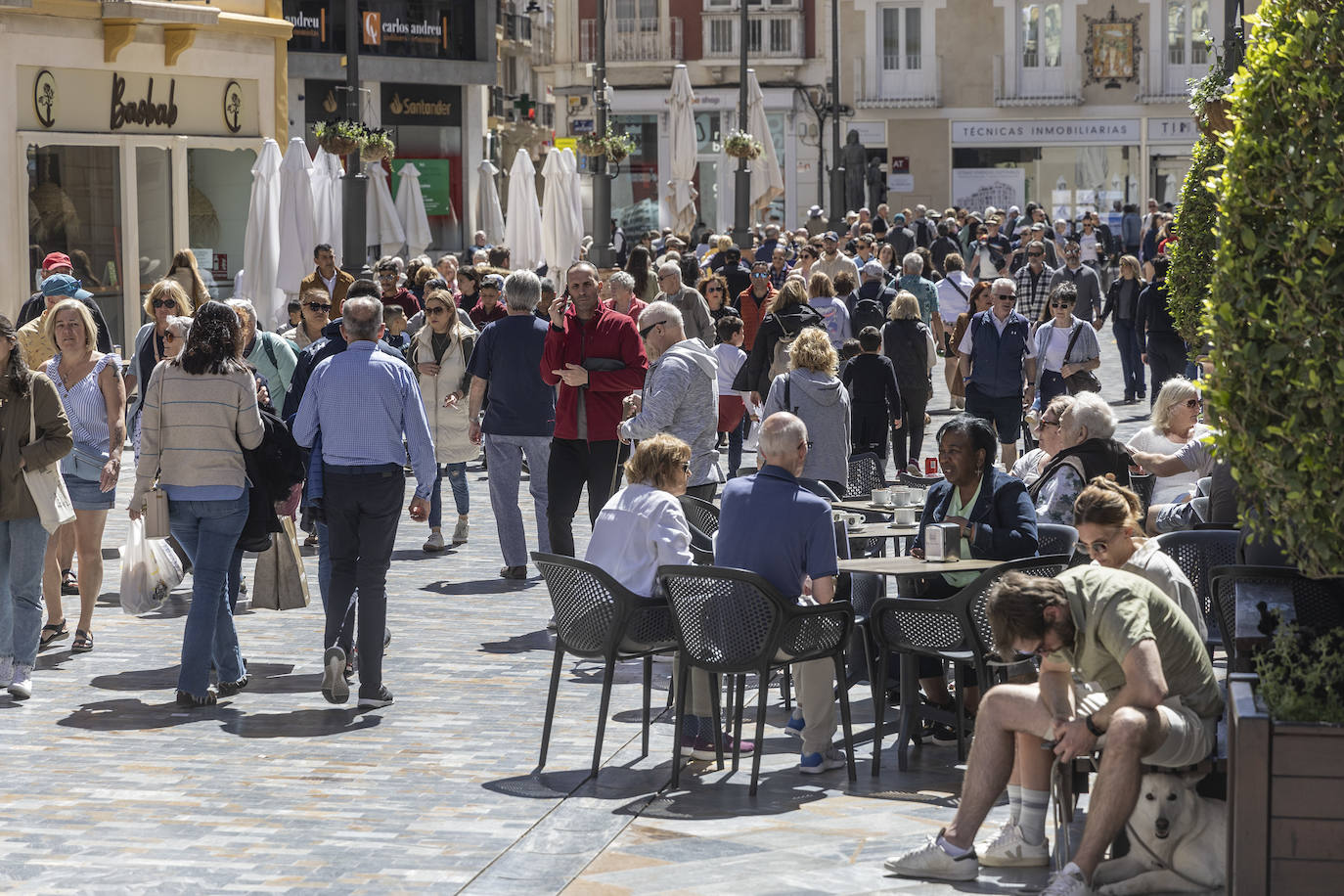 Gran afluencia de turistas en Cartagena