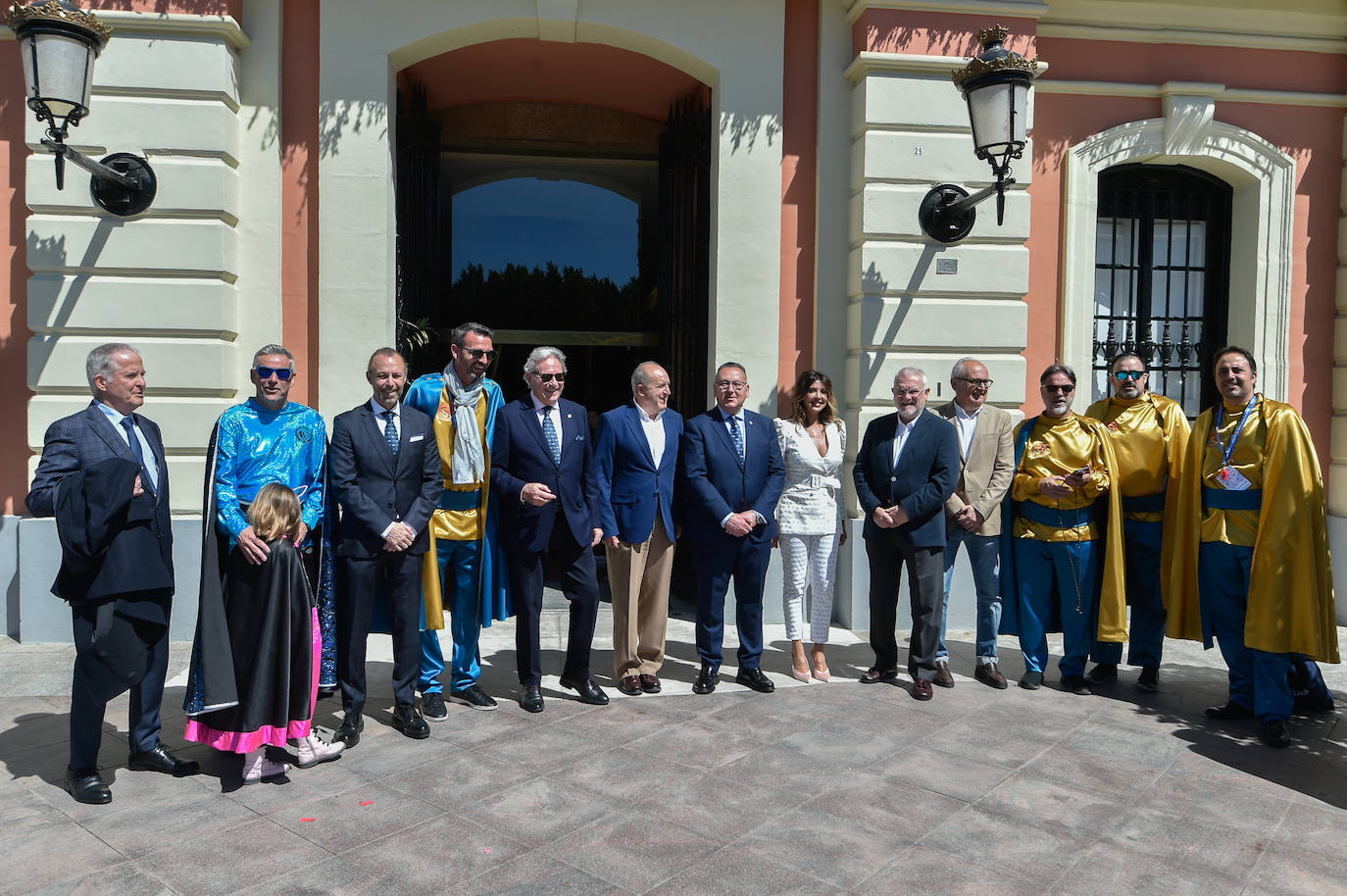 En imágenes | El recibimiento oficial de Doña Sardina y Gran Pez en el Ayuntamiento de Murcia