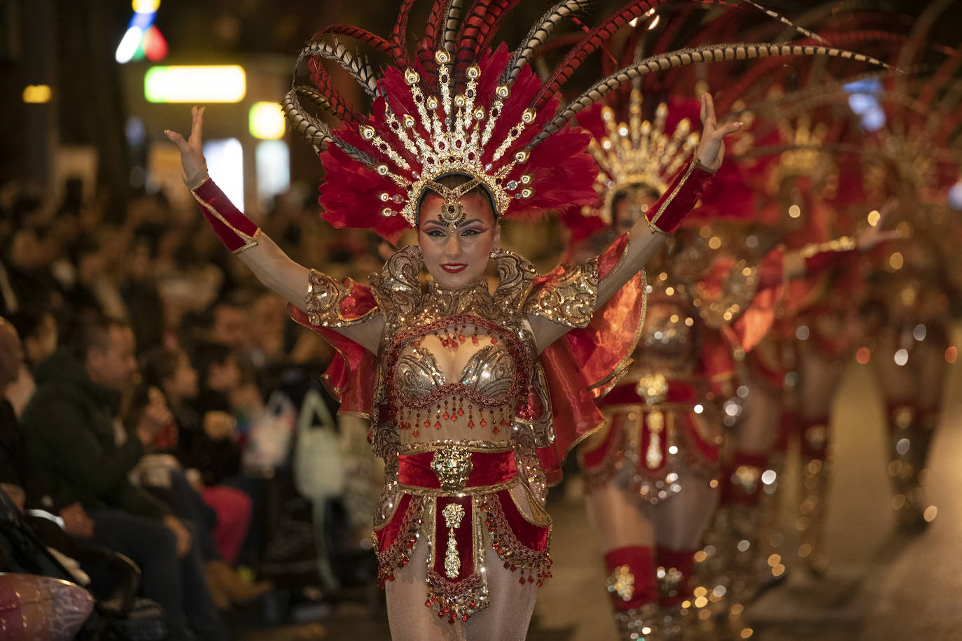 Desfile del Testamento de la Sardina de Murcia, en imágenes