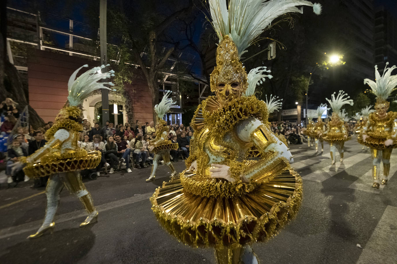 Desfile del Testamento de la Sardina de Murcia, en imágenes