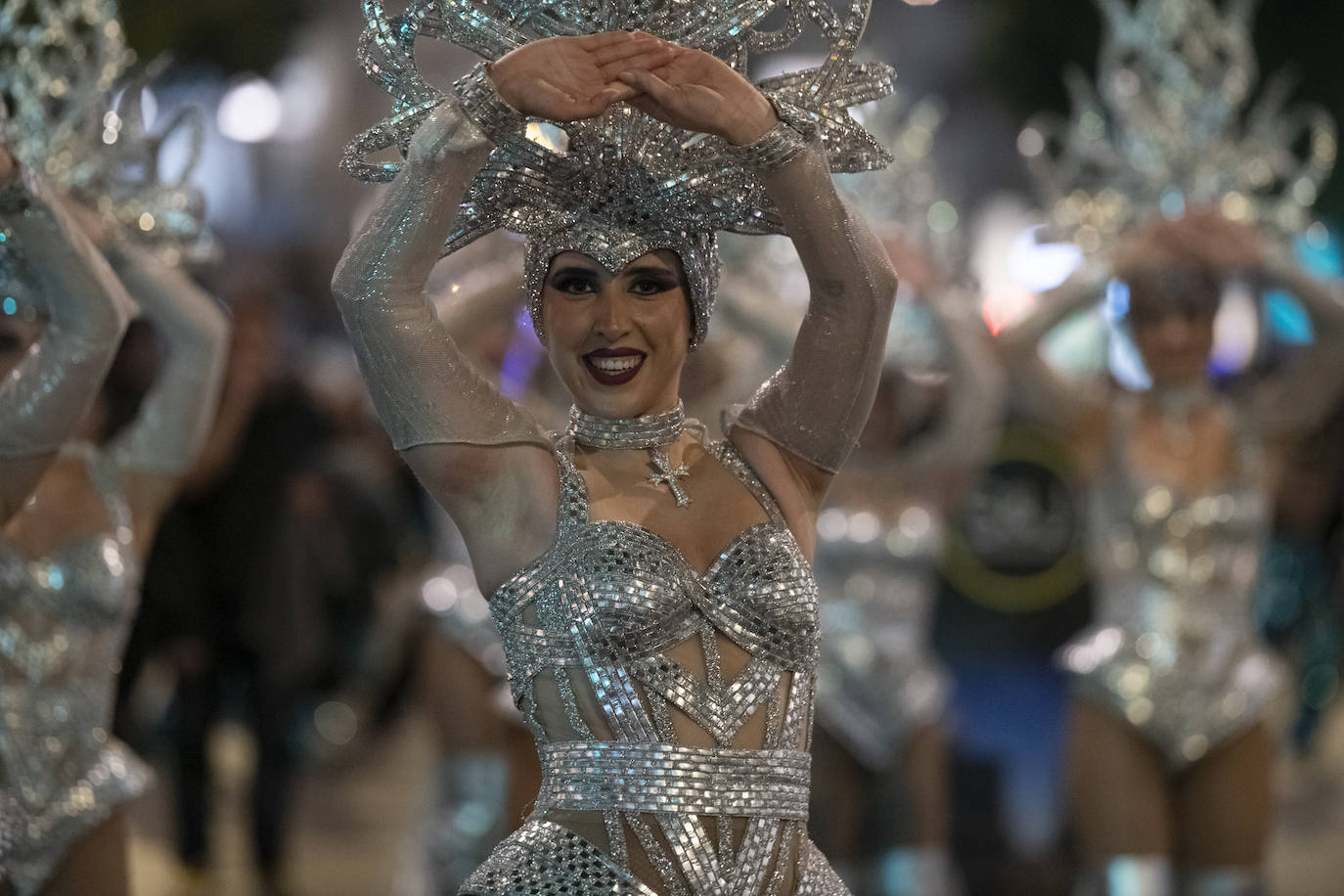 Desfile del Testamento de la Sardina de Murcia, en imágenes