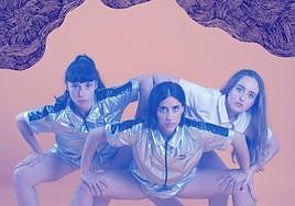 Paula Romero, Inka Romaní y Julia Zac.