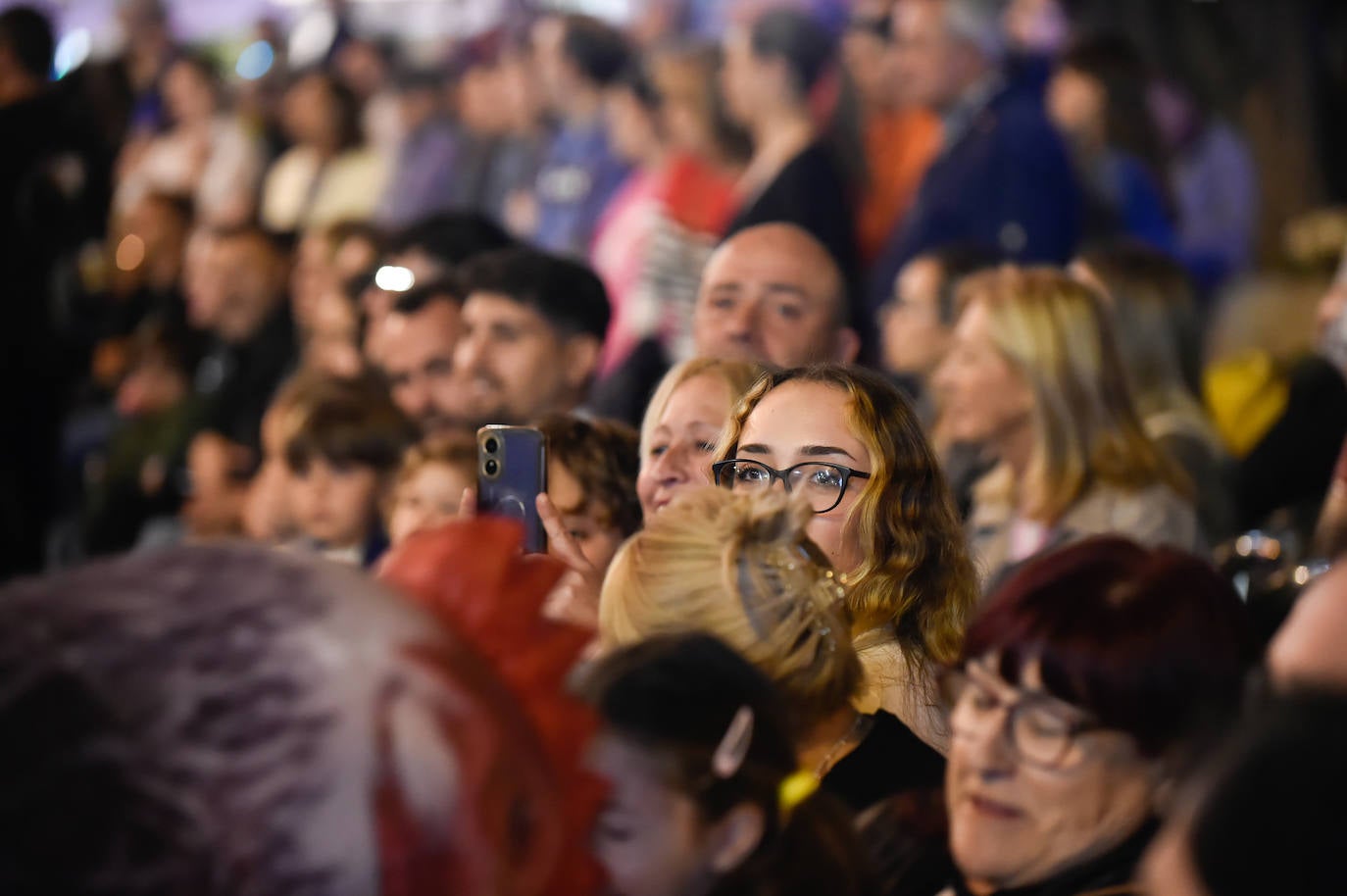 Las imágenes del desfile de la llegada de la Sardina a Murcia