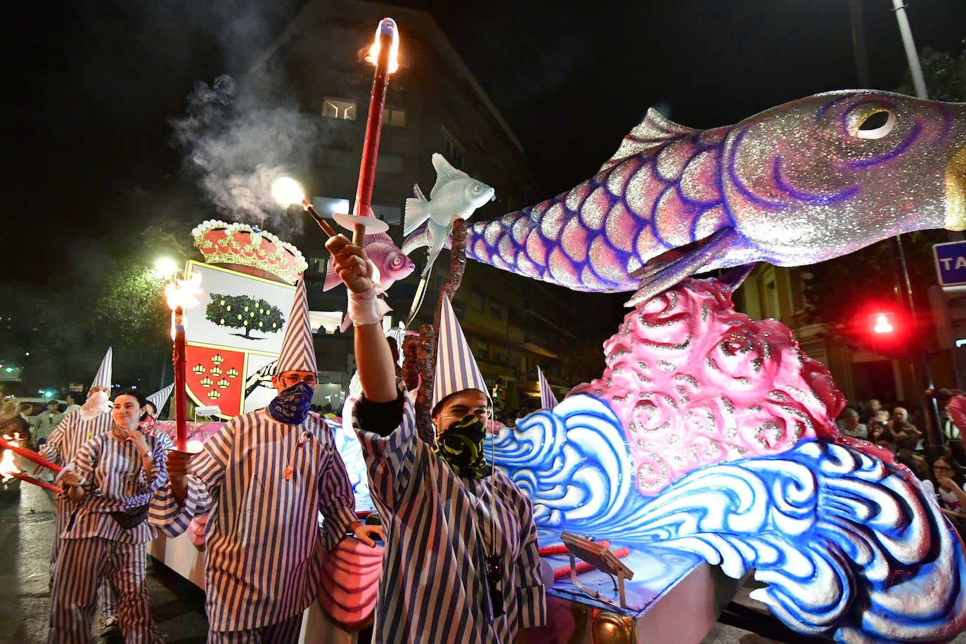 Gran Desfile del Entierro de la Sardina de Murcia 2024, en imágenes