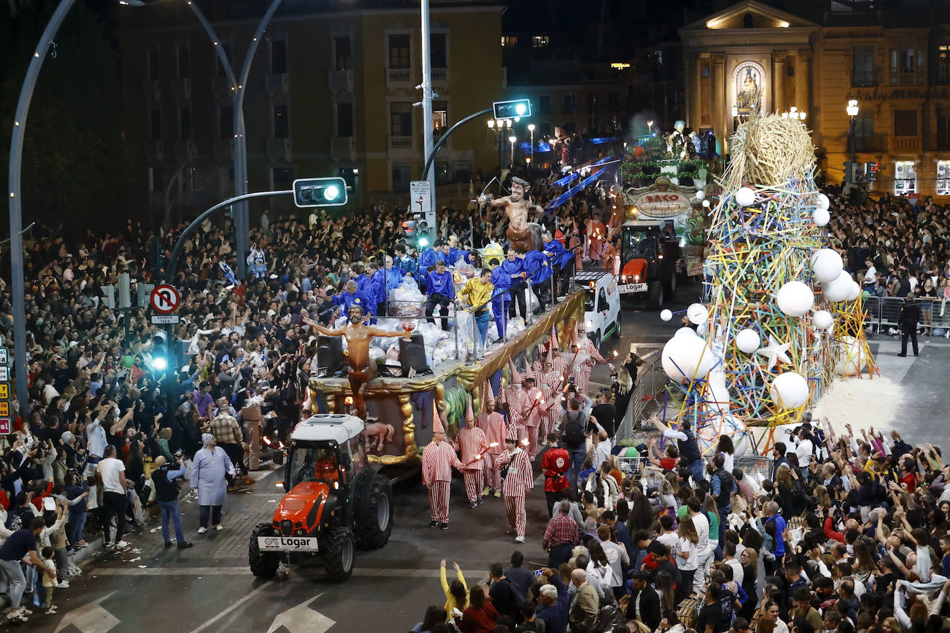 Gran Desfile del Entierro de la Sardina de Murcia 2024, en imágenes