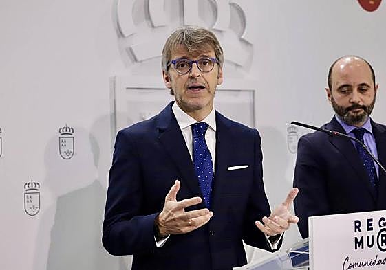 El consejero de Hacienda, Luis Alberto Marín.