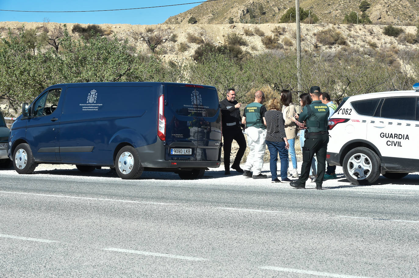 Hallan el cadáver de una joven en Abanilla