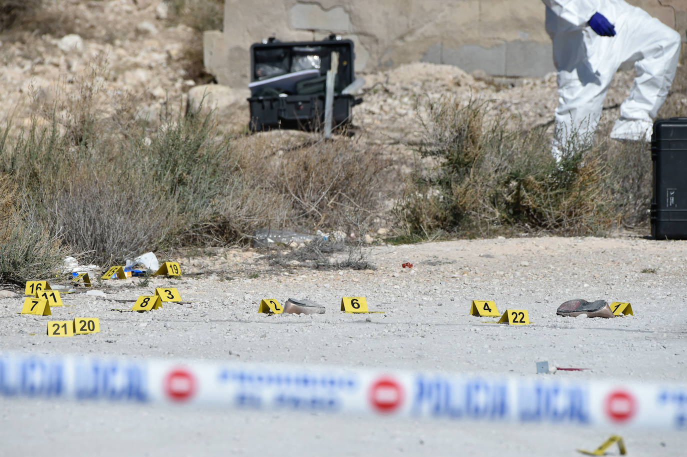 Hallan el cadáver de una joven en Abanilla