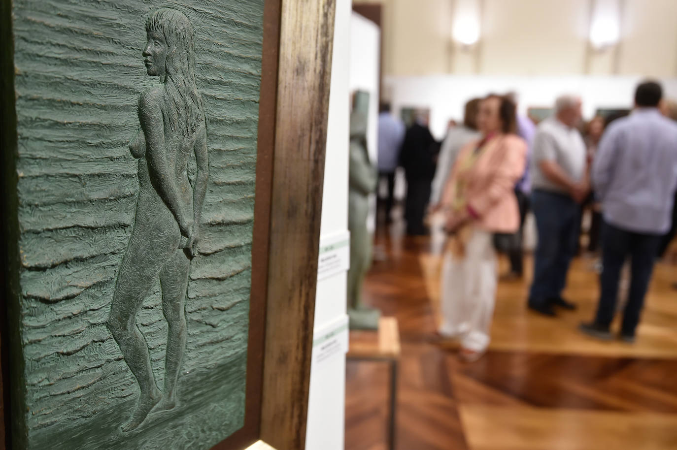 Inauguración de la exposición &#039;Armonía&#039; en la Sala Alta del Real Casino de Murcia