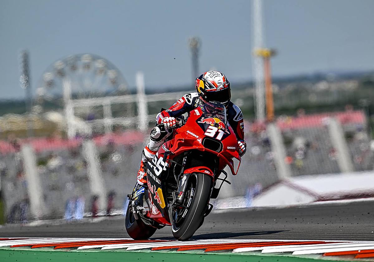 Pedro Acosta, este sábado, en Austin.