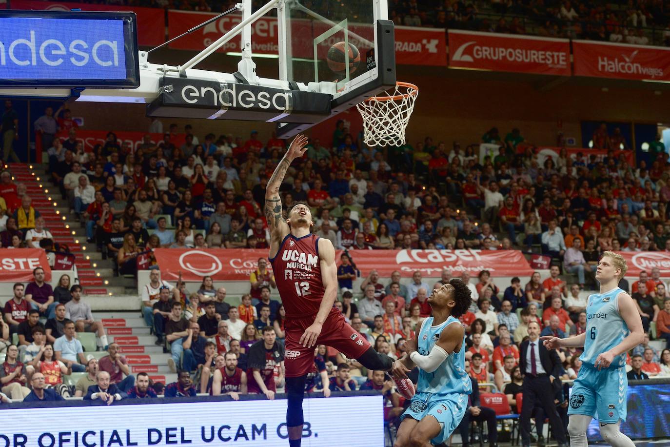 La victoria del UCAM Murcia contra el Palencia, en imágenes