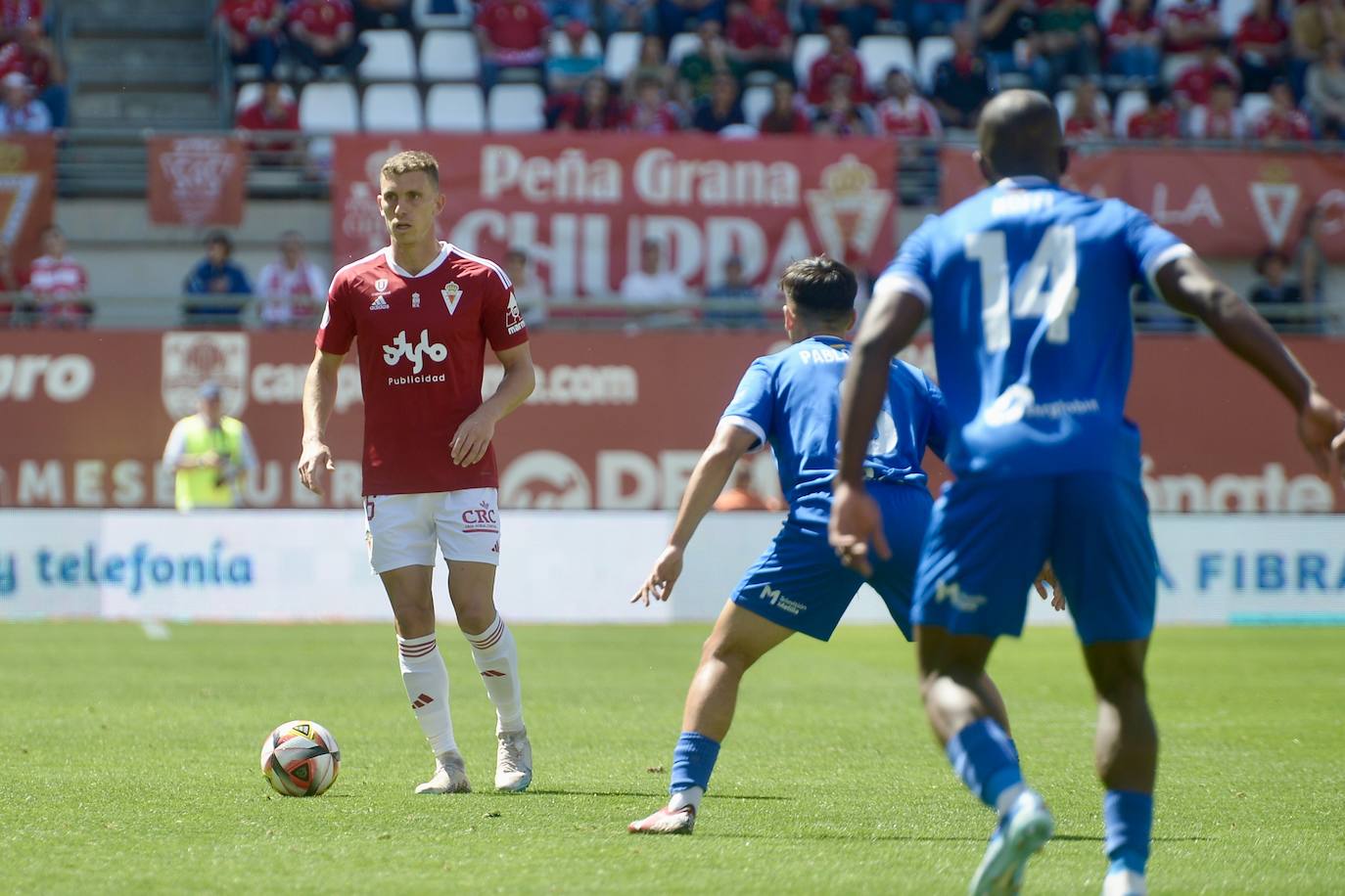 La victoria del Real Murcia frente al Melilla, en imágenes