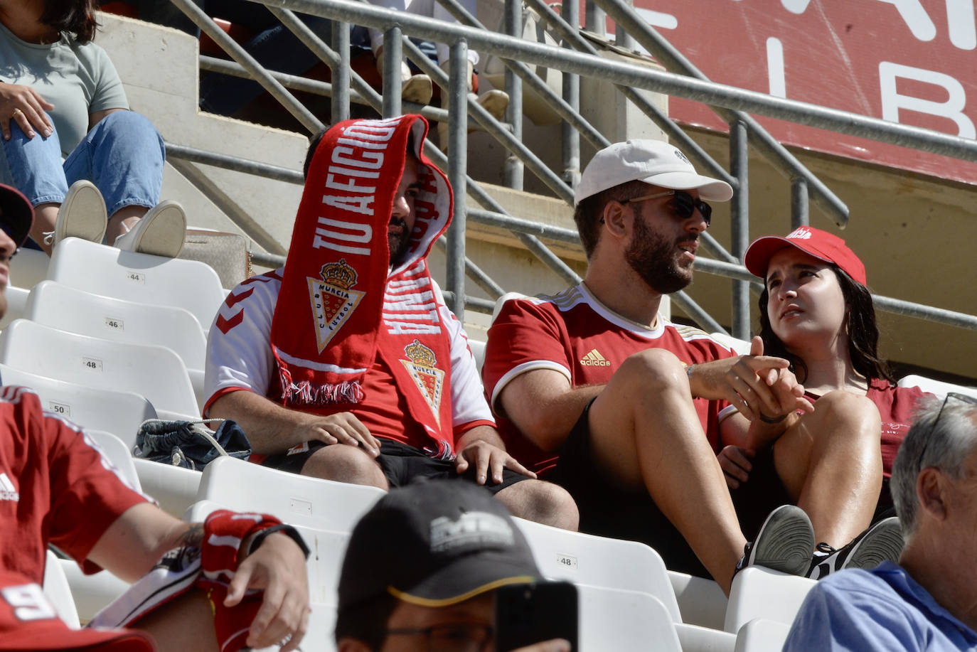 La victoria del Real Murcia frente al Melilla, en imágenes