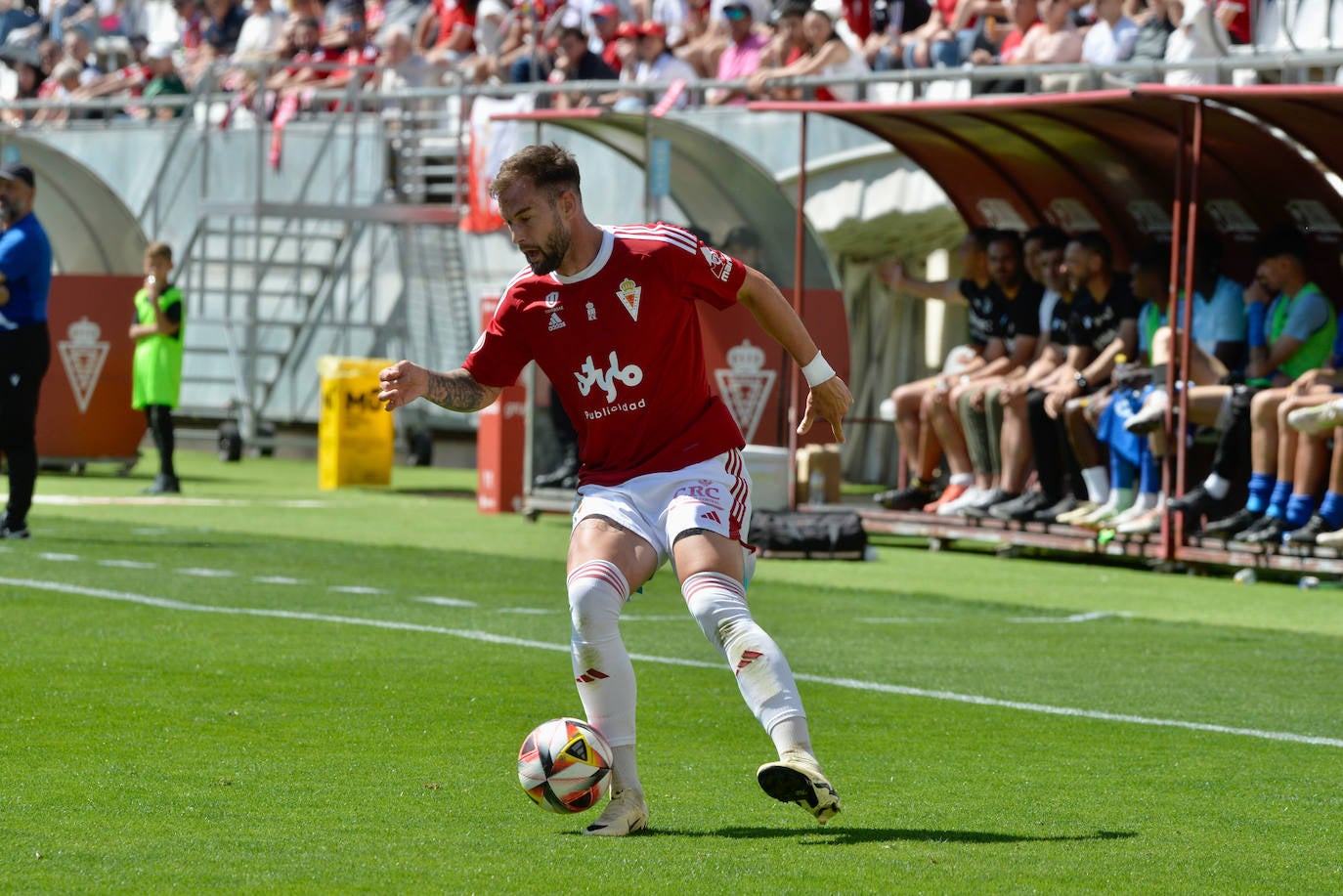 La victoria del Real Murcia frente al Melilla, en imágenes