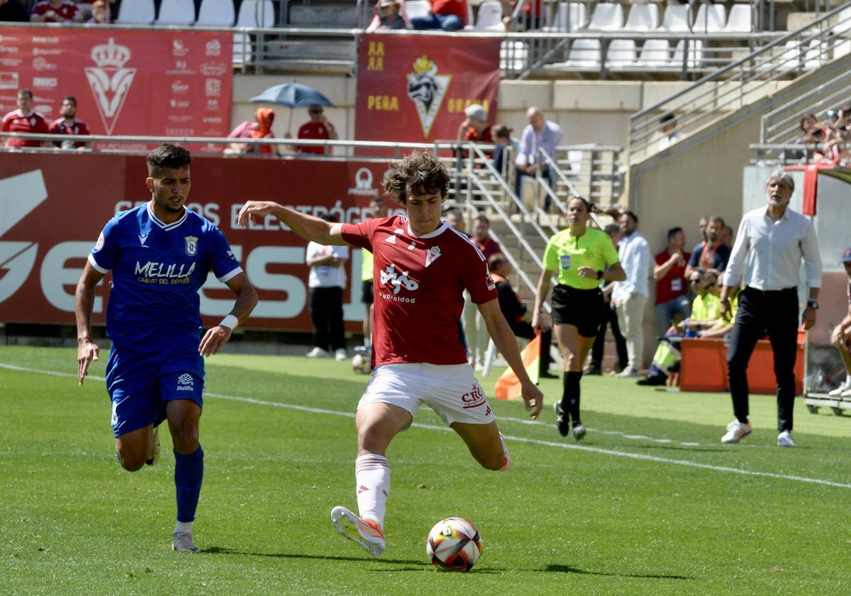 La victoria del Real Murcia frente al Melilla, en imágenes