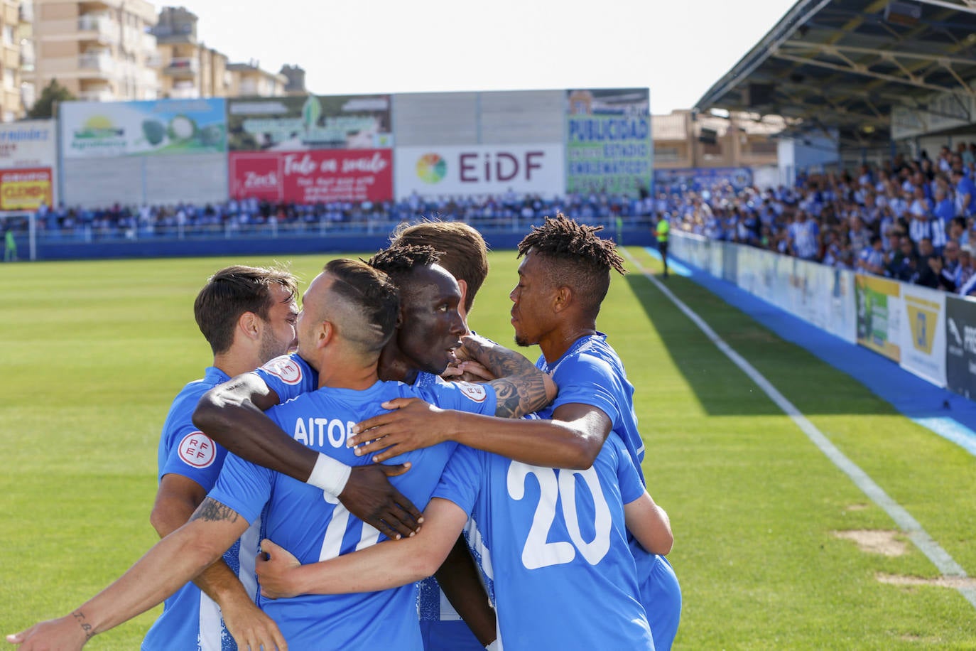 Las imágenes del Águilas-La Unión Atlético (2-0)