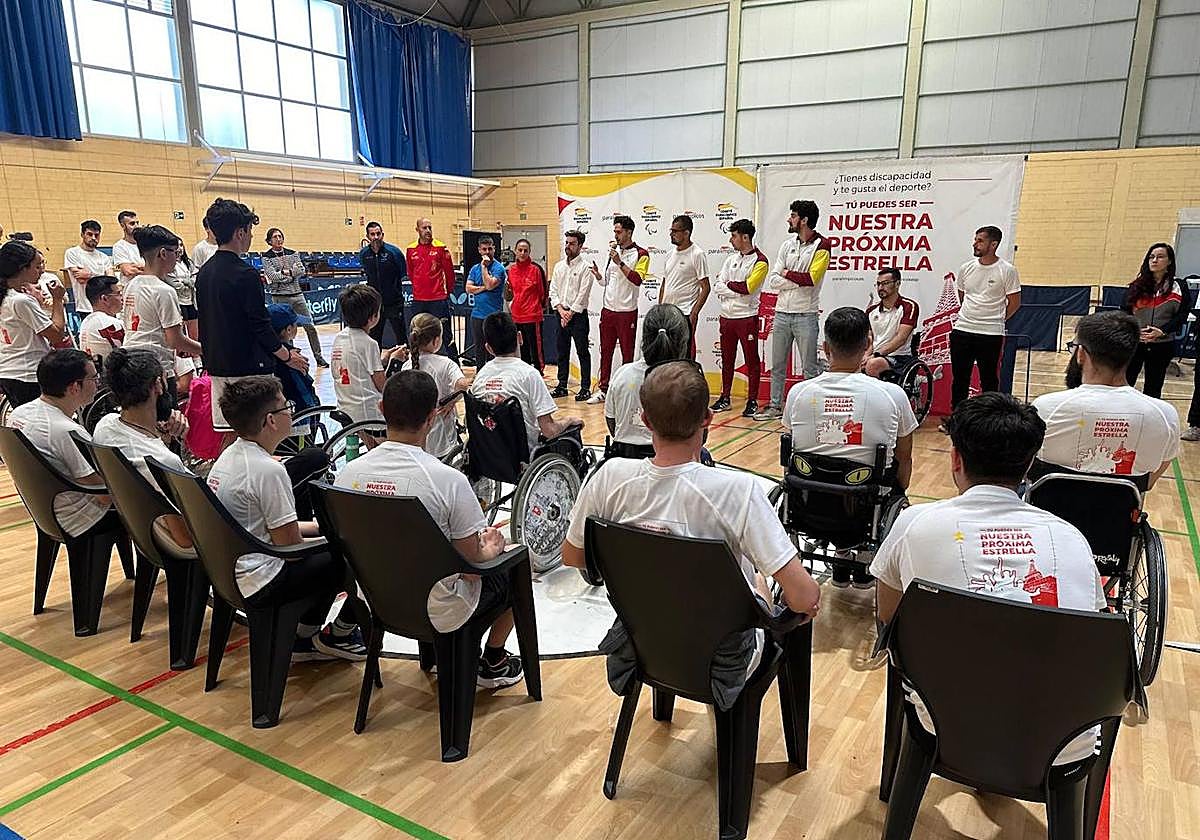 Primera edición del programa paralímpico 'Nuestra próxima estrella' en el CAR Región de Murcia.