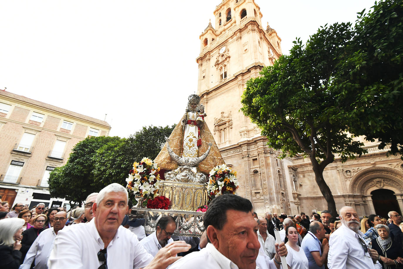 Los murcianos se despiden de la Fuensanta hasta septiembre
