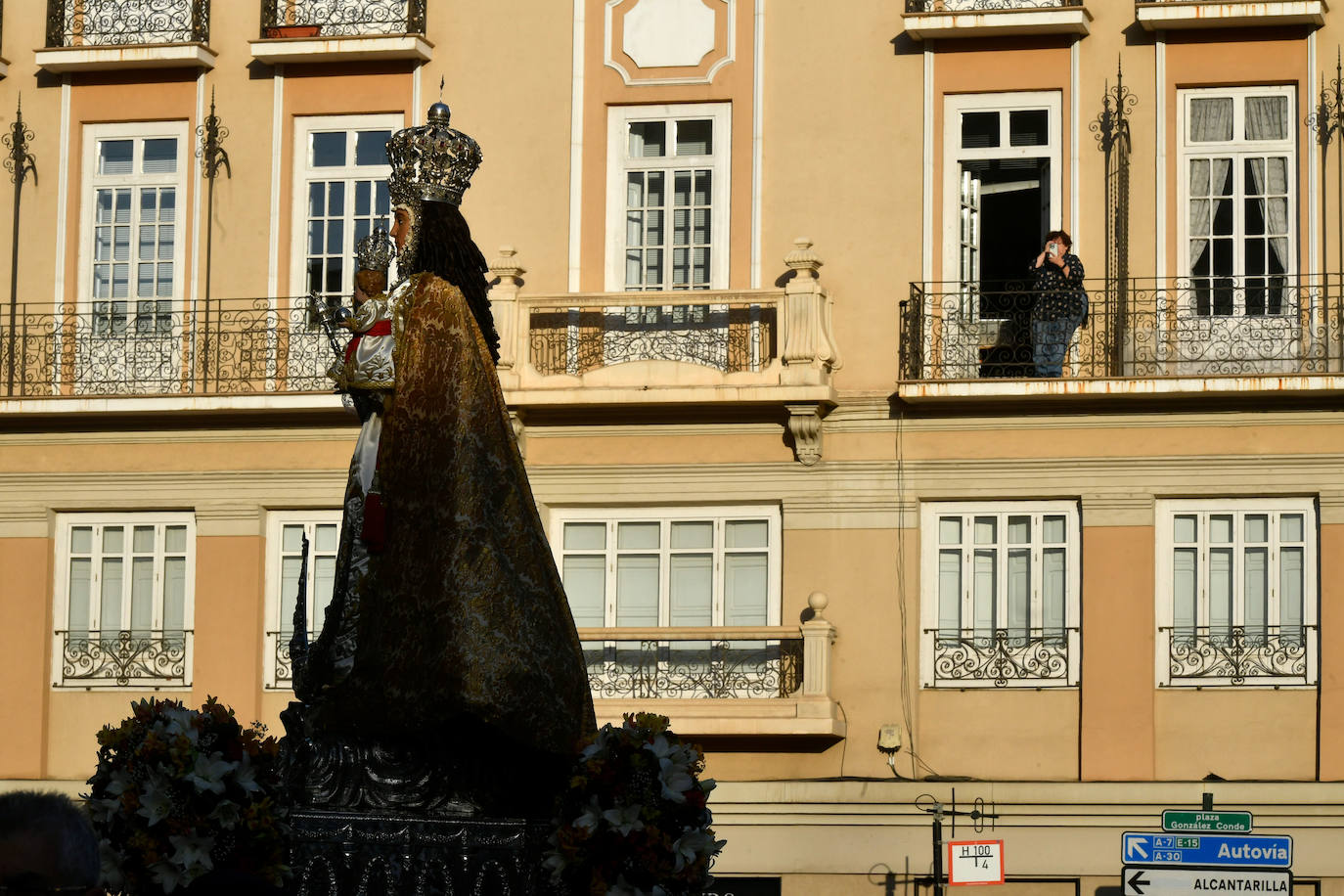 Los murcianos se despiden de la Fuensanta hasta septiembre