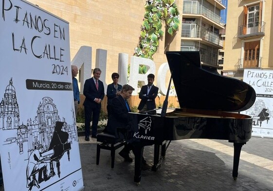 Presentación de la nueva edición de 'Pianos en la calle'.