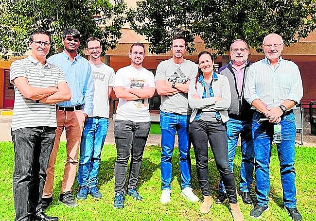 Miembros del grupo de Materiales Moleculares Multifuncionales, adscrito al Departamento de Química Orgánica de la UMU.