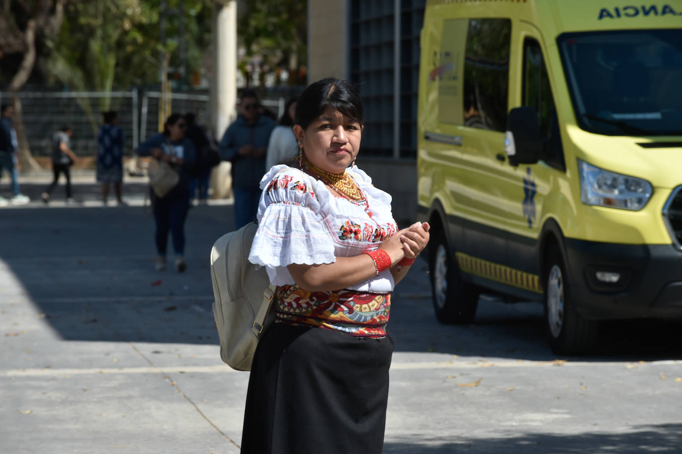 Las imágenes del voto de los ecuatorianos de la Región