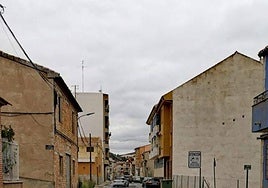 Estado de la calle Begastri.