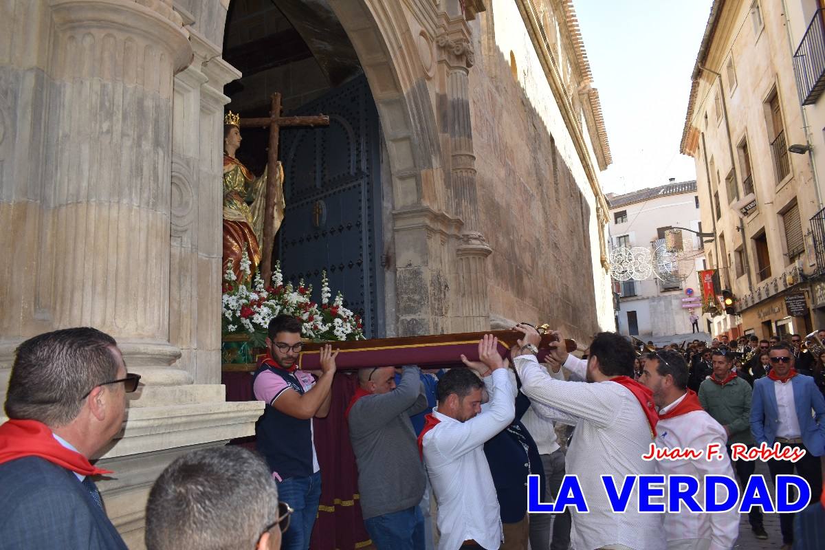 Subida de Santa Elena hasta la basílica de la Vera Cruz