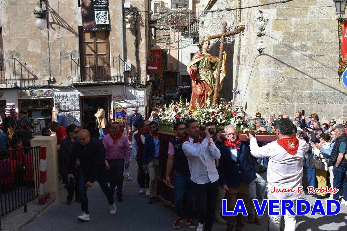 Subida de Santa Elena hasta la basílica de la Vera Cruz