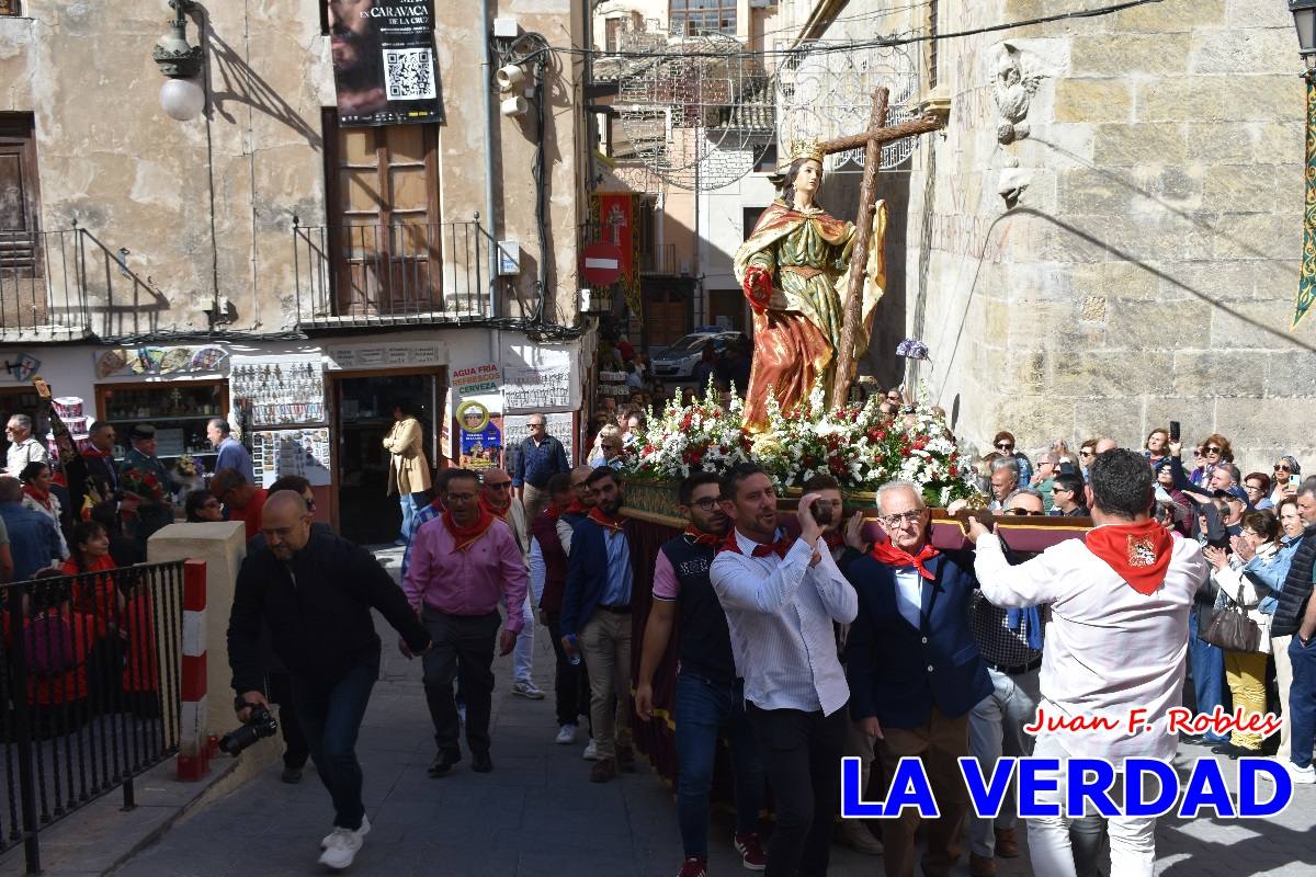 Subida de Santa Elena hasta la basílica de la Vera Cruz