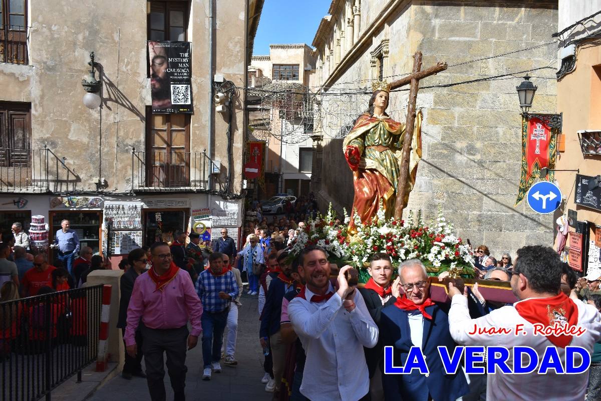 Subida de Santa Elena hasta la basílica de la Vera Cruz