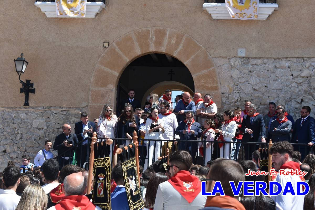 La peña caballista Pura Sangre será la primera en correr por la Cuesta del Castillo de Caravaca