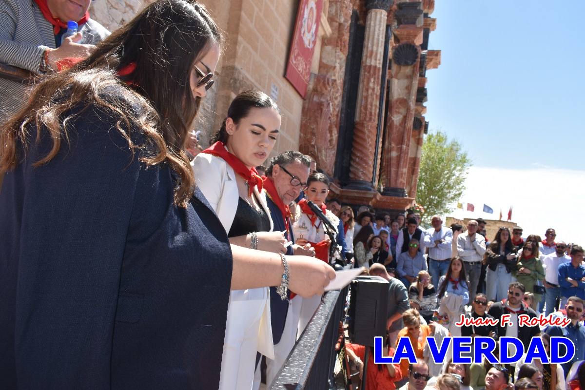 La peña caballista Pura Sangre será la primera en correr por la Cuesta del Castillo de Caravaca