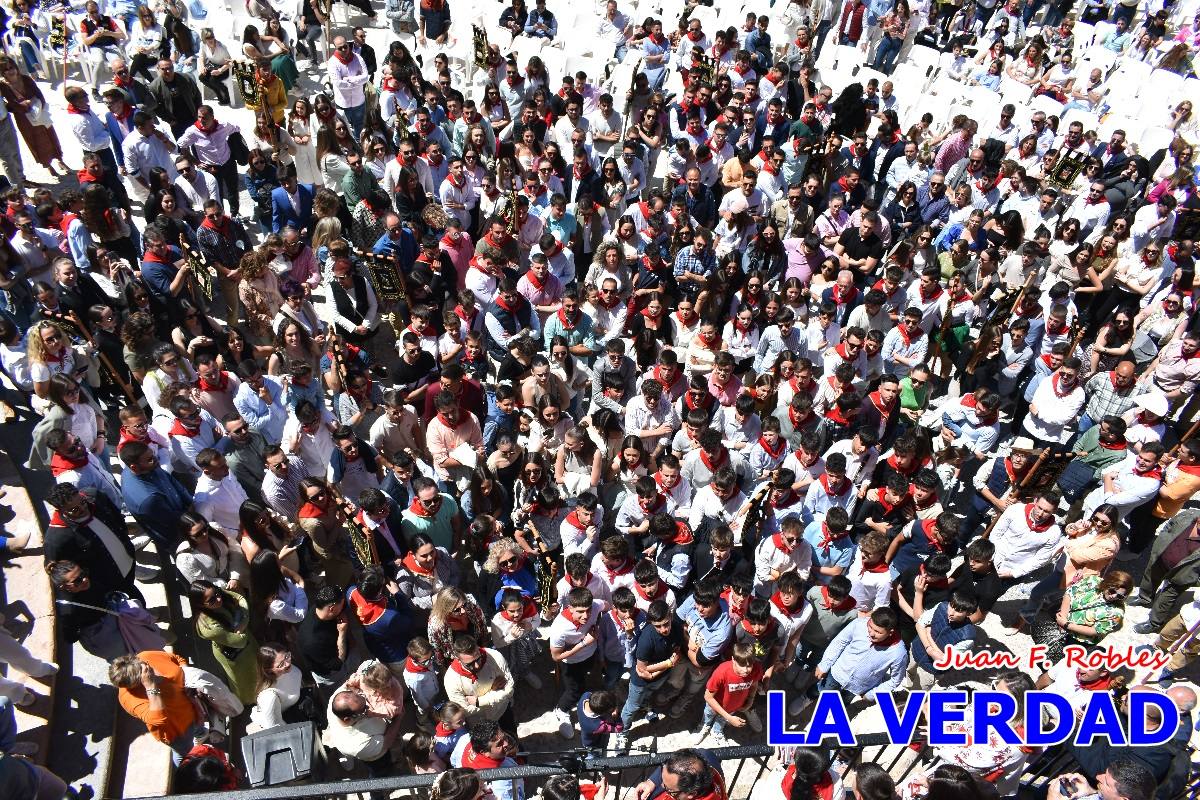 La peña caballista Pura Sangre será la primera en correr por la Cuesta del Castillo de Caravaca