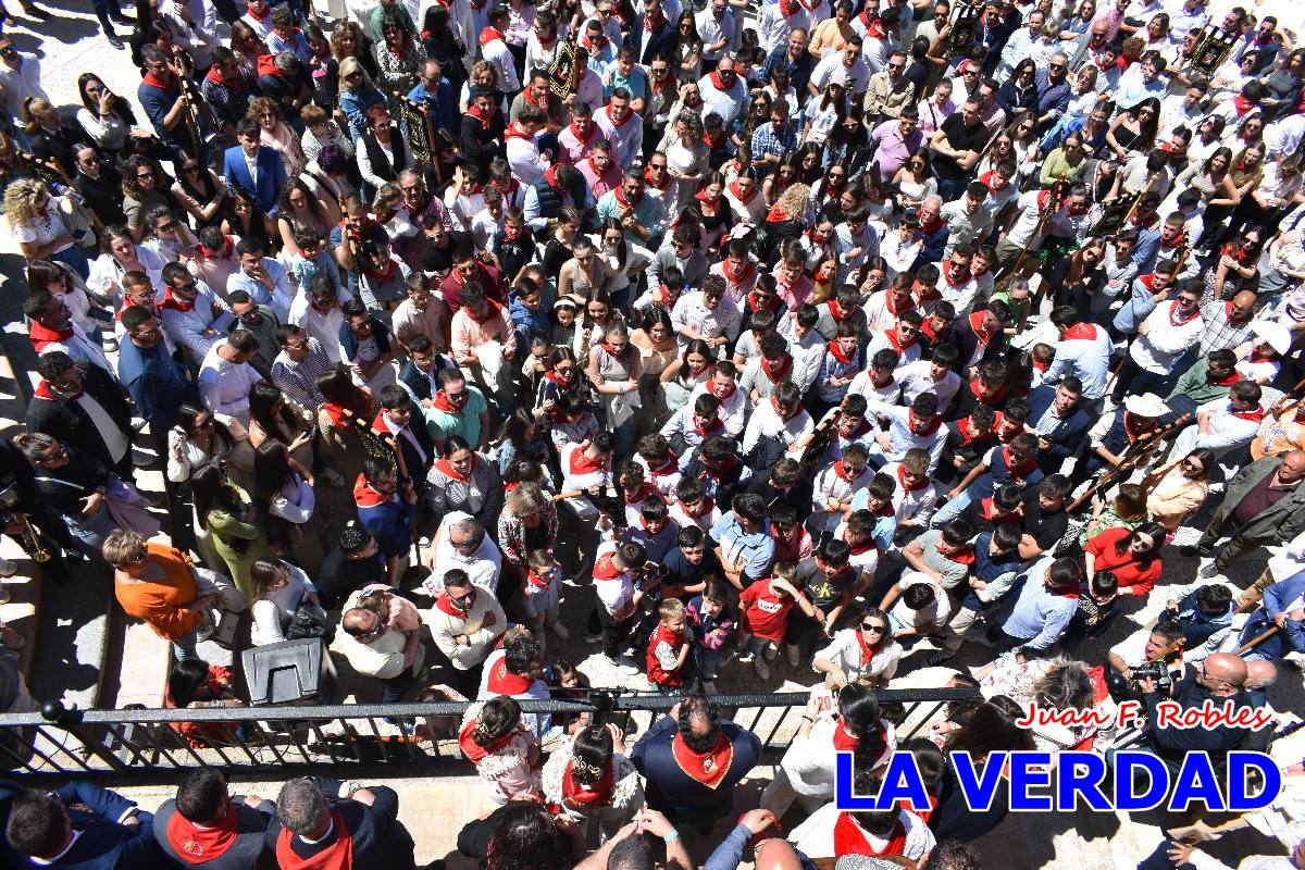 La peña caballista Pura Sangre será la primera en correr por la Cuesta del Castillo de Caravaca