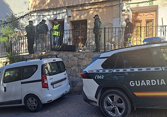 Imagen de archivo de una de las operaciones llevadas a cabo en Cieza por la Guardia Civil en el último mes.