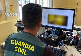 Un agente en una imagen de archivo.