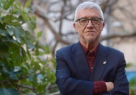 El director del Centro Nacional de Supercomputación de Barcelona, Mateo Valero, ayer en Murcia.