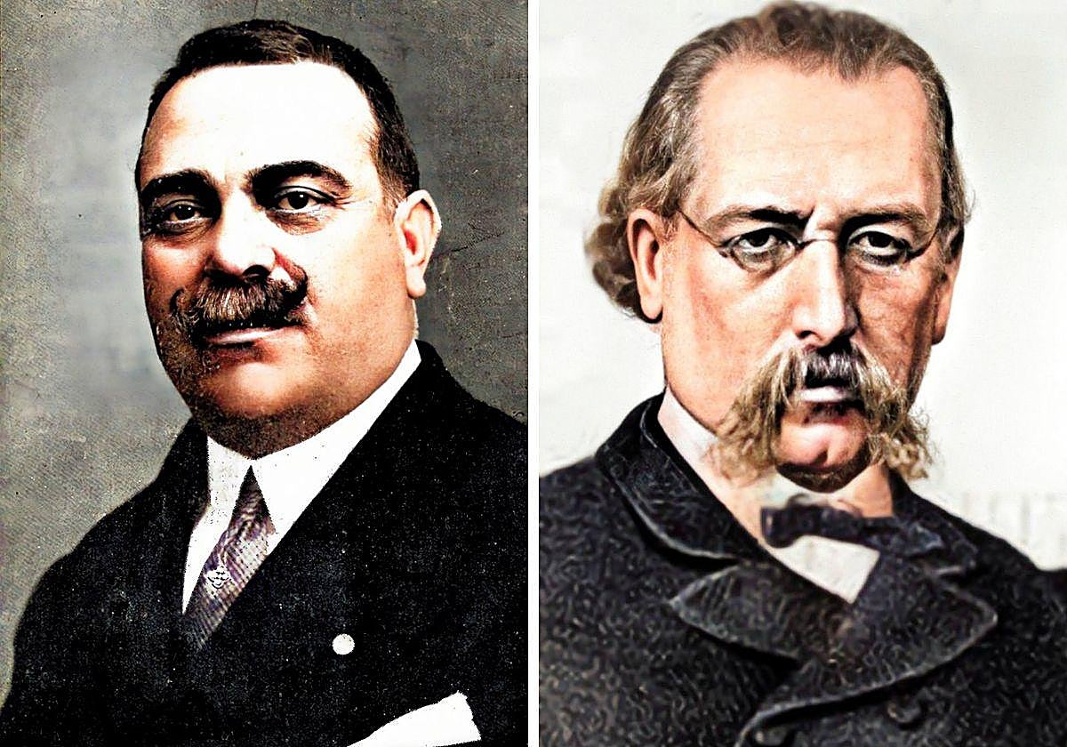 Antonio Puig Campillo y Fernando Garrido.