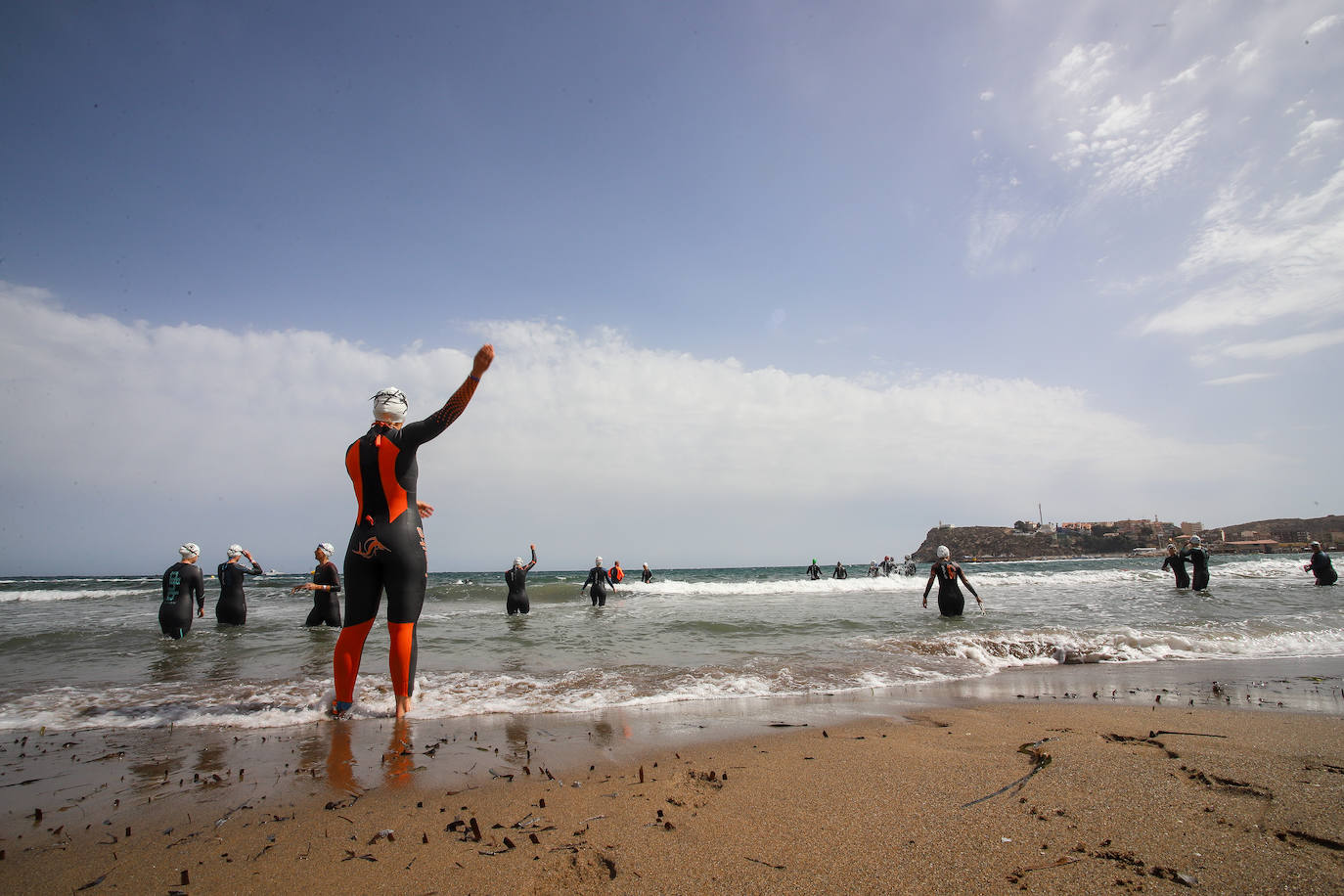 El triatlón Villa de Fuente Álamo, en imágenes