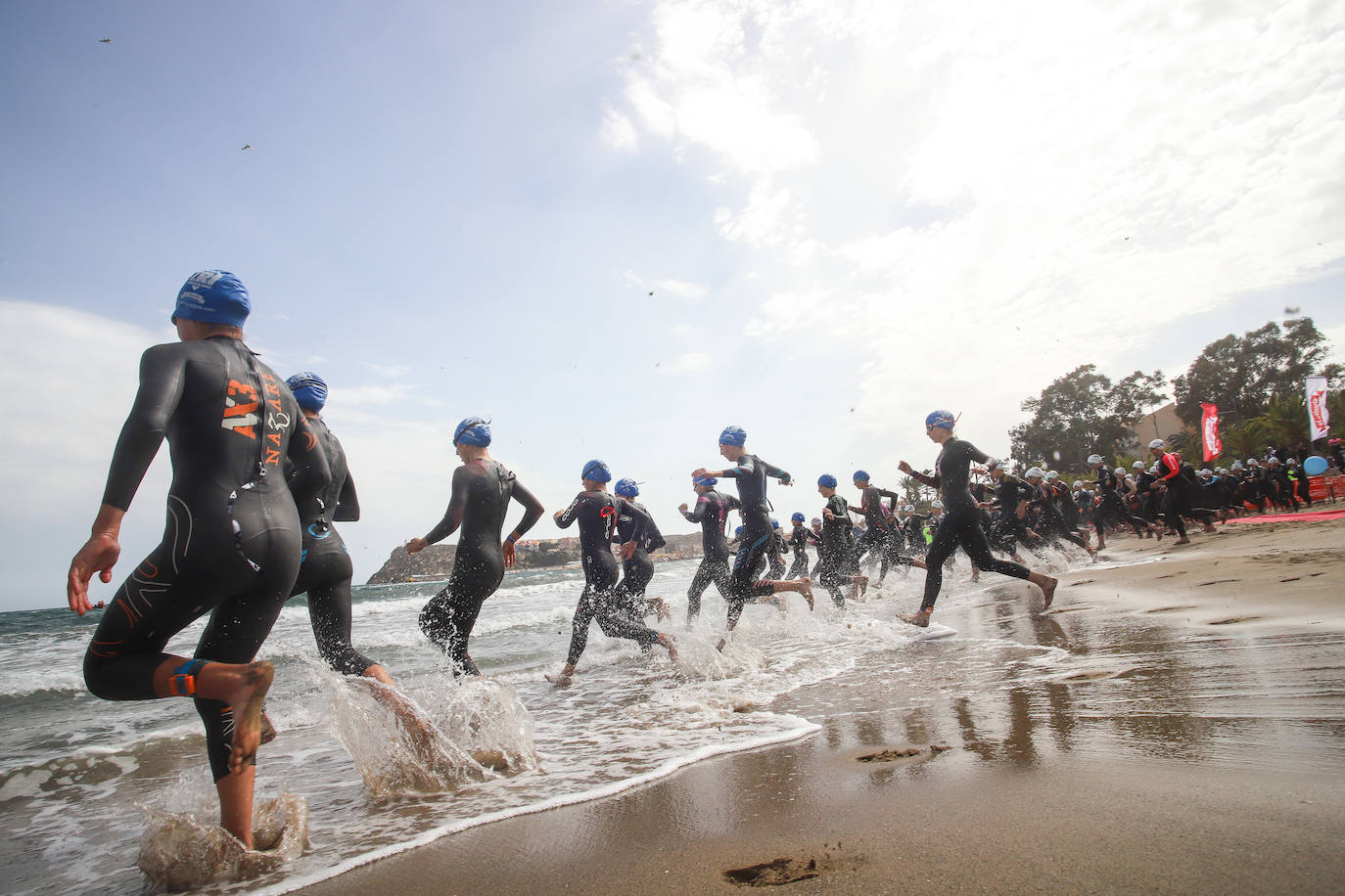 El triatlón Villa de Fuente Álamo, en imágenes