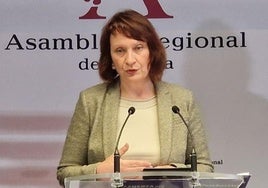 La diputada María Marín.